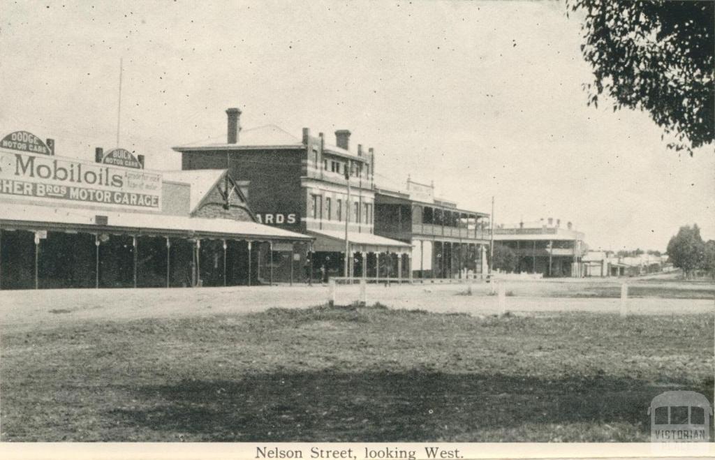 Nelson Street, looking West, Nhill