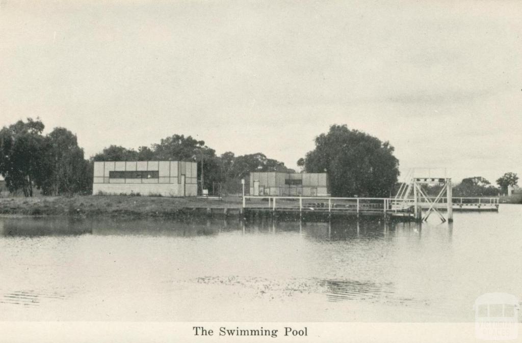 The Swimming Pool, Numurkah, 1950