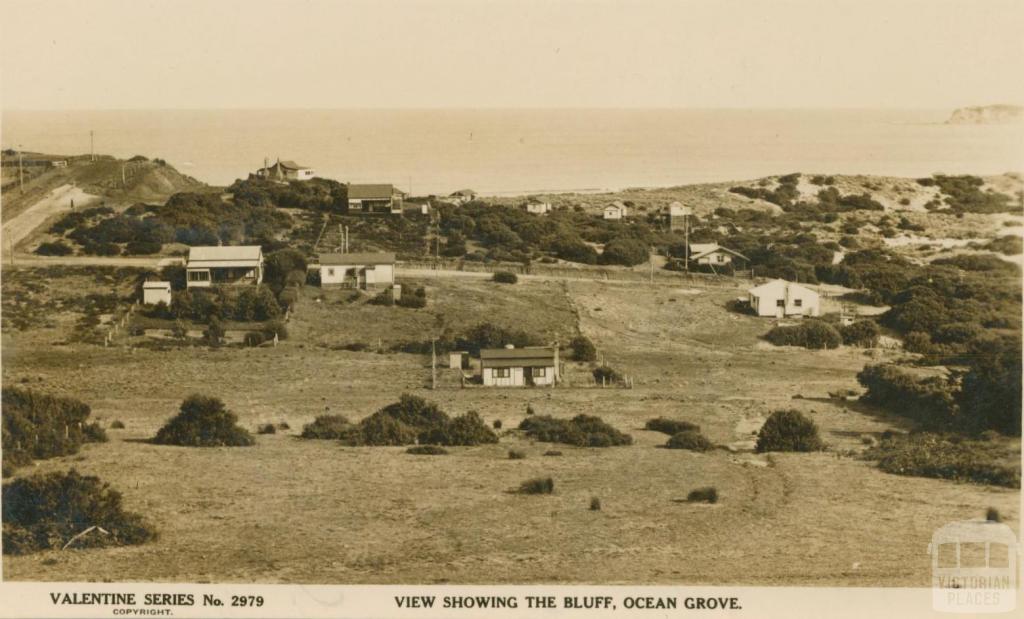 View showing The Bluff, Ocean Grove