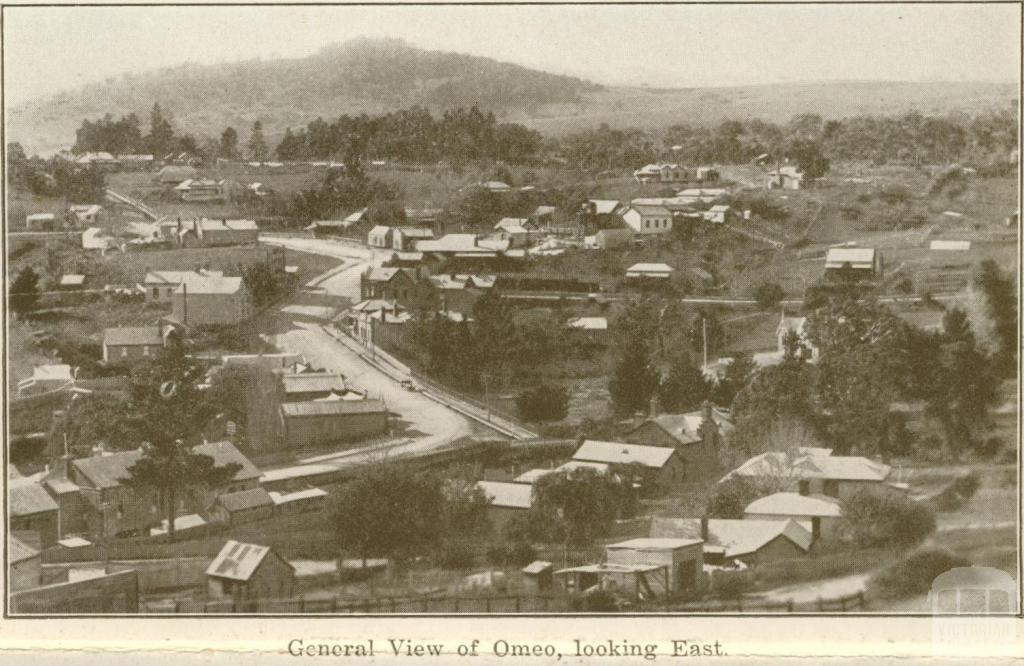 General view of Omeo, looking East