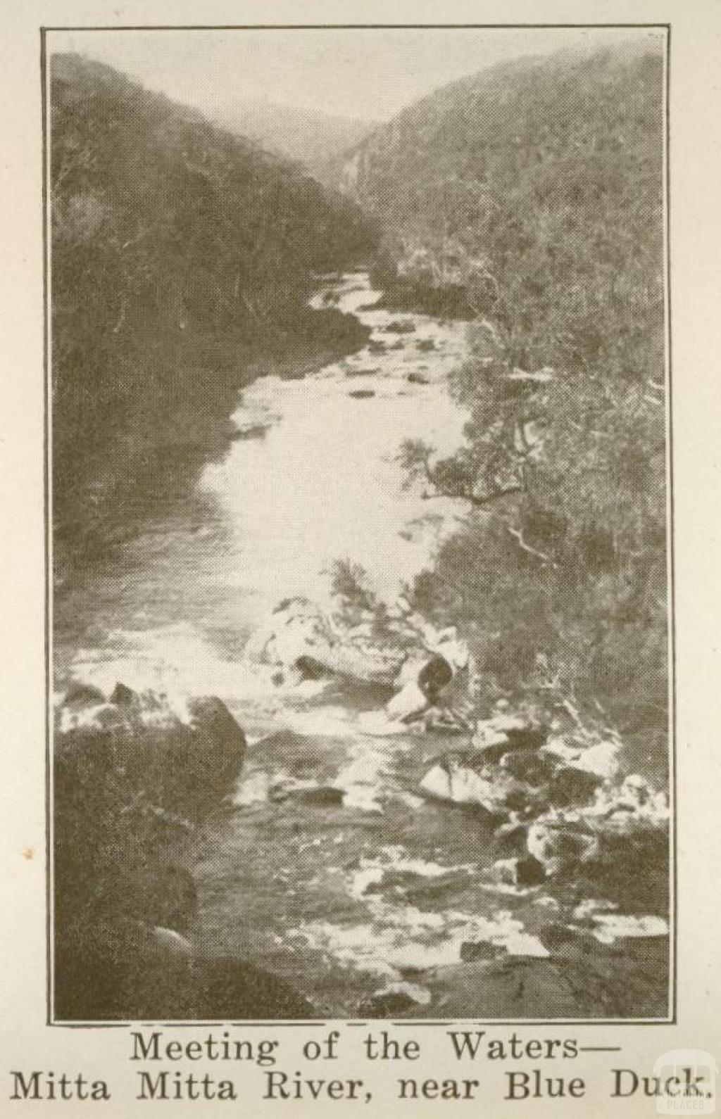 Meeting of the Waters - Mitta Mitta River, near Blue Duck, Omeo