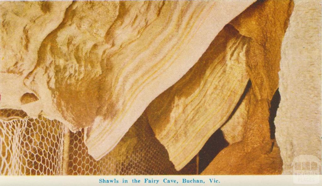 Shawls in the Fairy Cave, Buchan, 1964