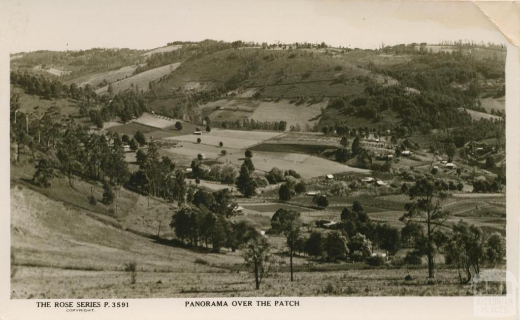 Panorama over The Patch