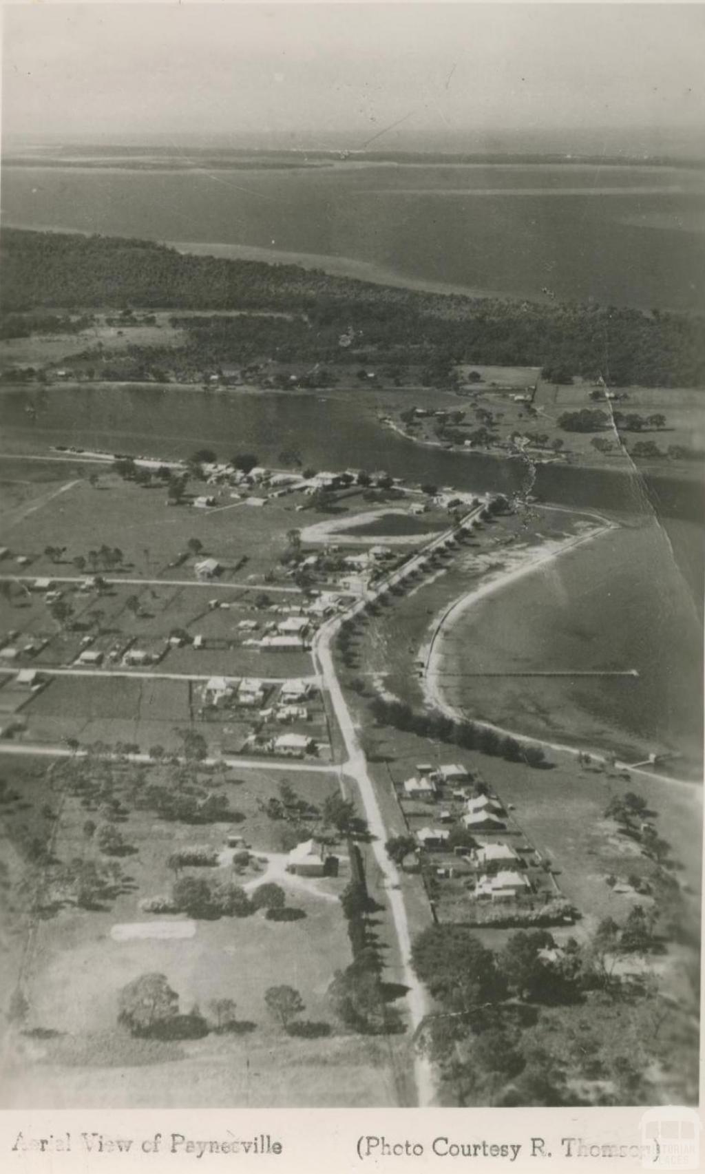 Aerial view of Paynesville