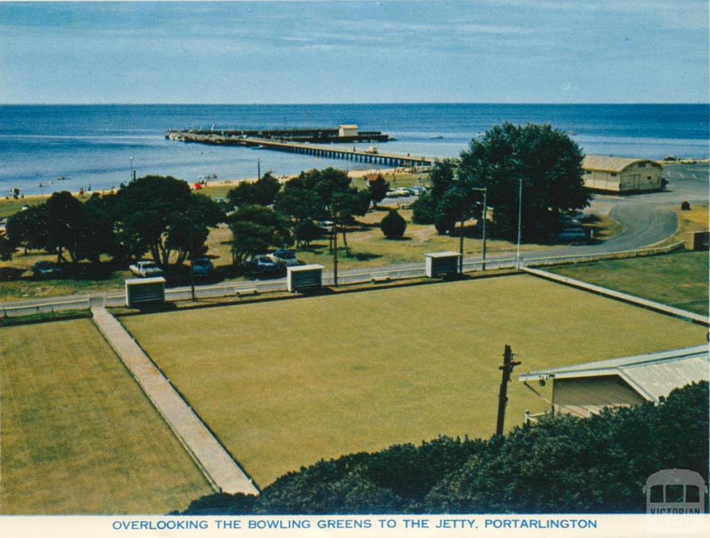 Overlooking the Bowling Green to the Jetty, Portarlington