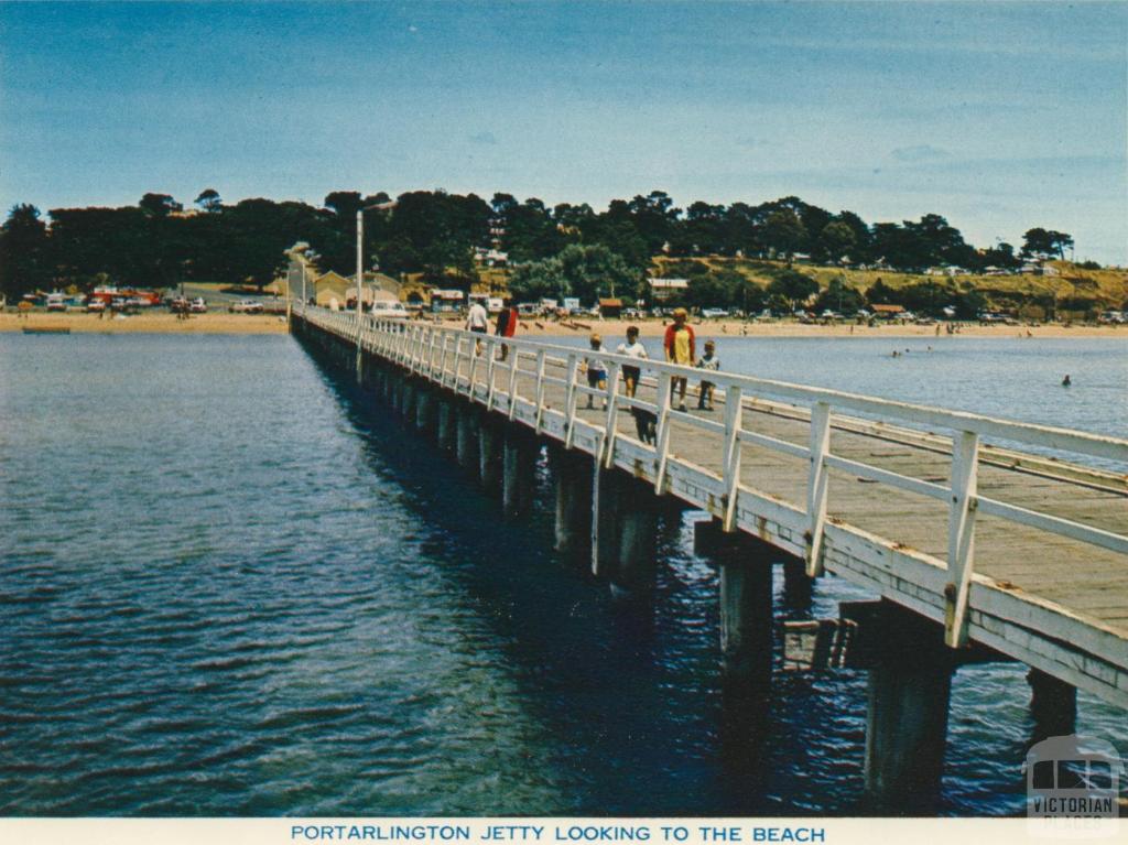 Portarlington Jetty looking to the Beach