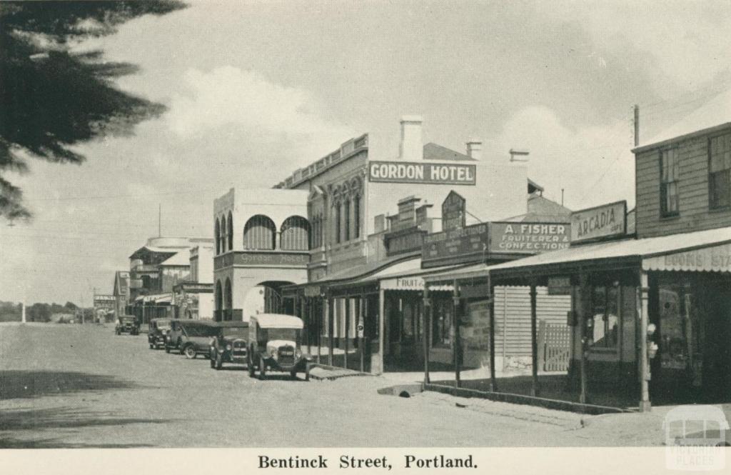 Bentinck Street, Portland, 1948