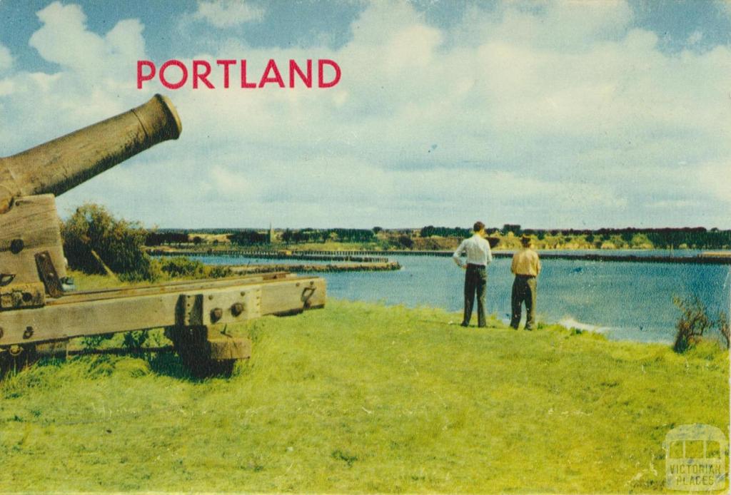 On Battery Point looking towards Portland