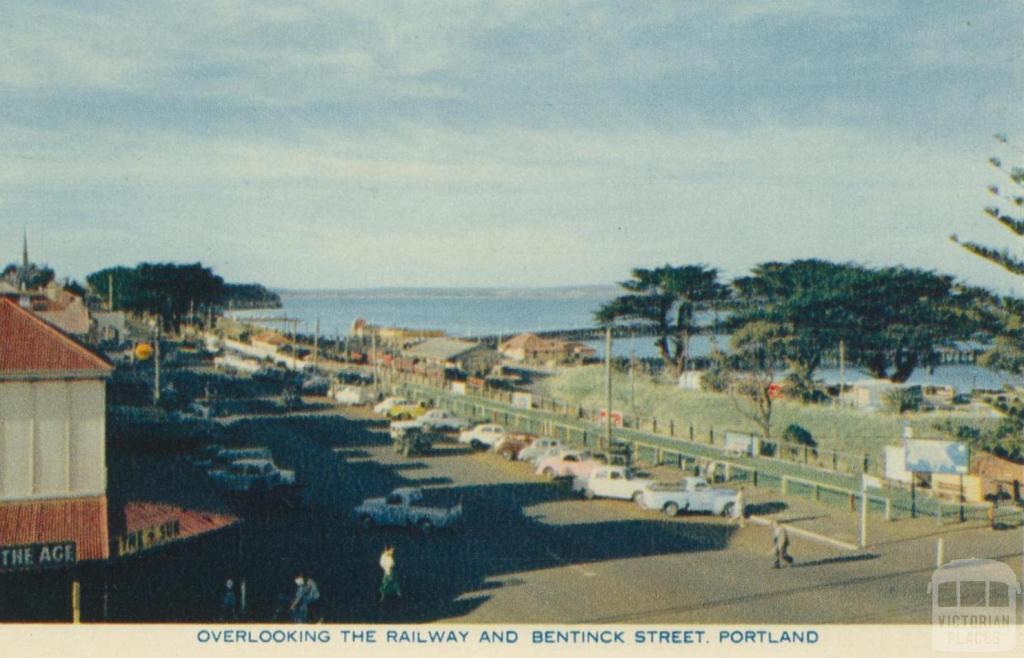 Overlooking the Railway and Bentinck Street, Portland