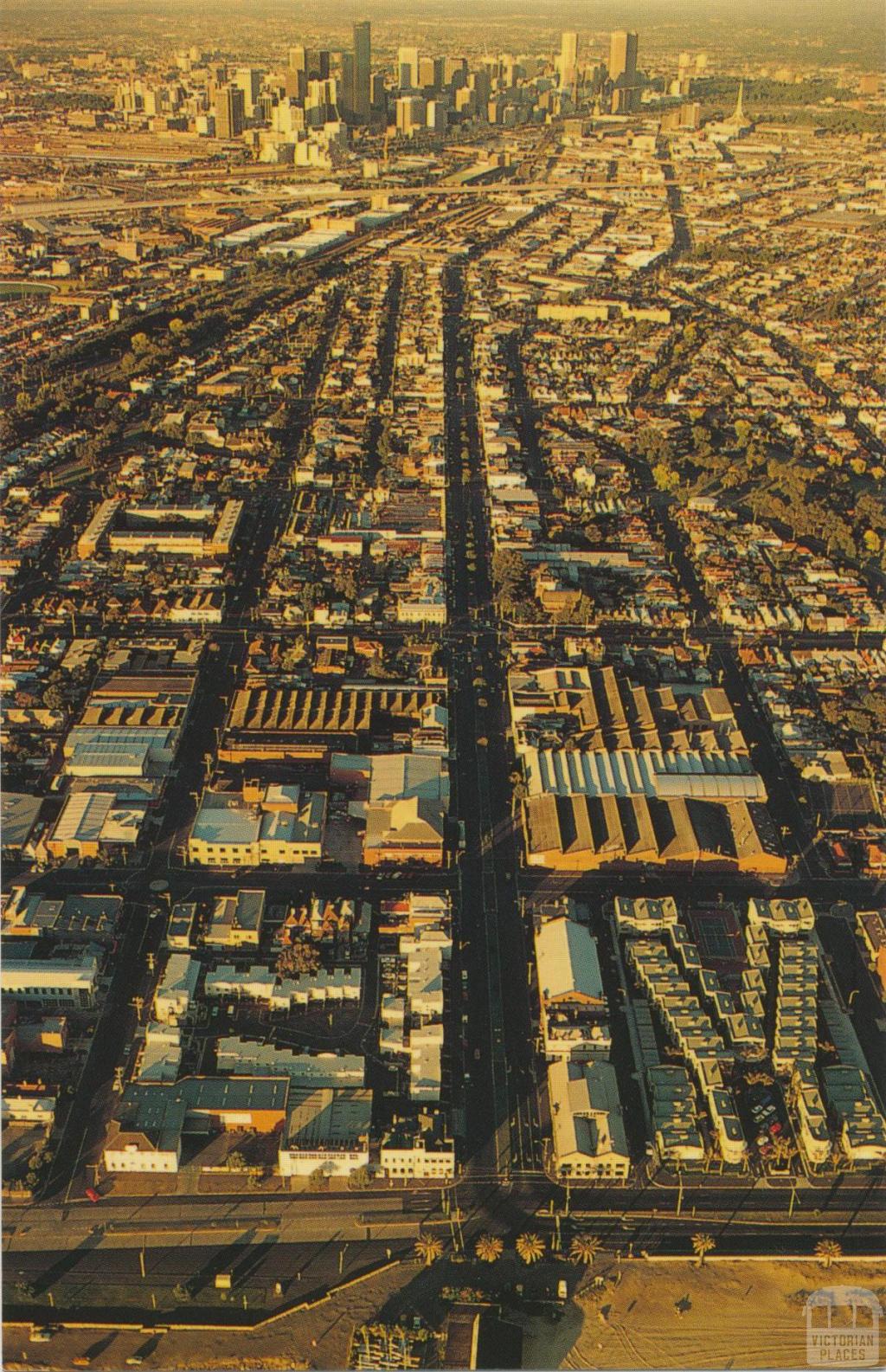 Gull's Eye View of Bay Street, Port Melbourne