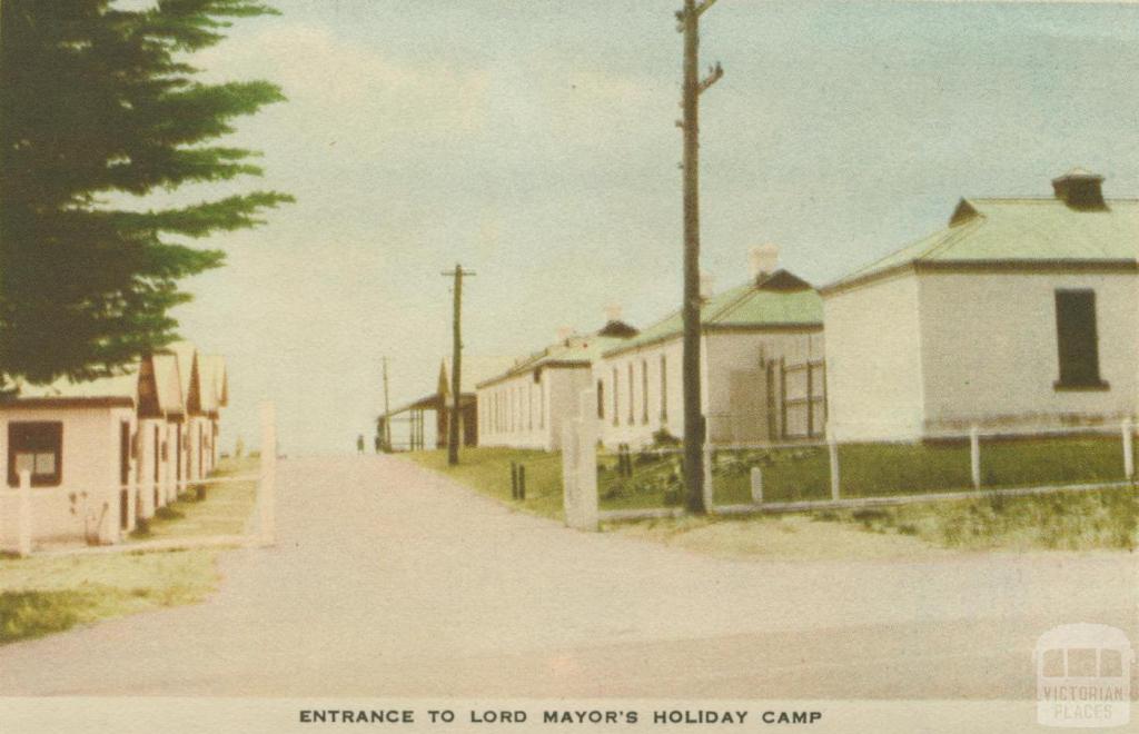 Entrance to Lord Mayor's Holiday Camp, Portsea