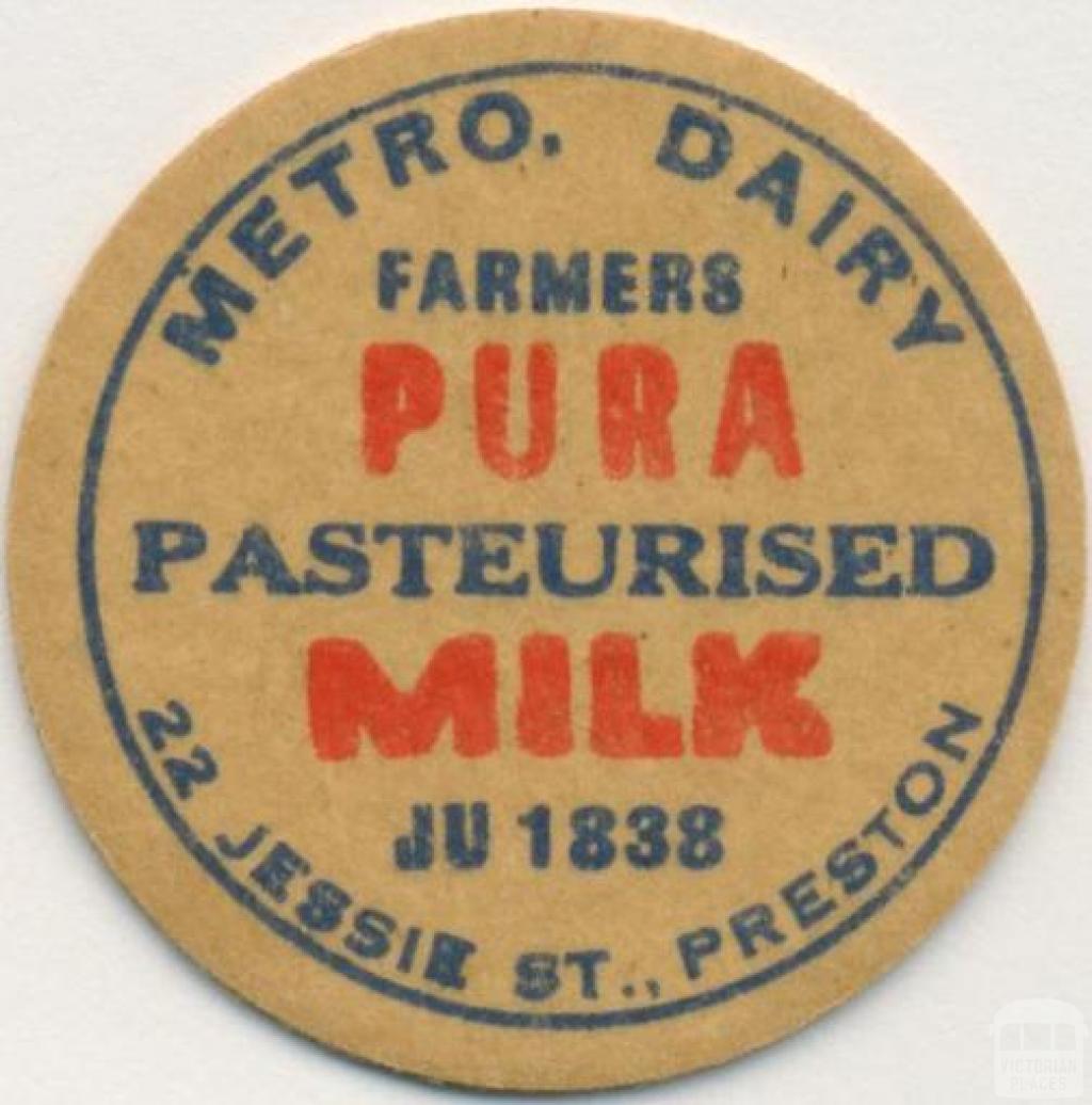 Metro Dairy, 22 Jessie Street, Preston