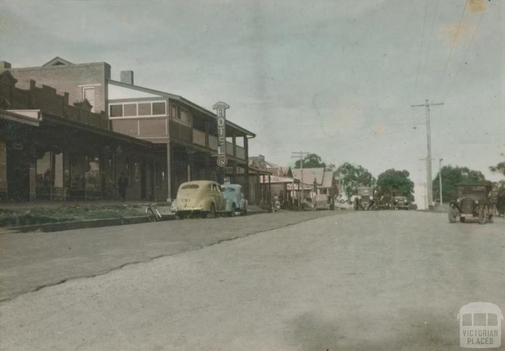 A view at Bunyip, 1950