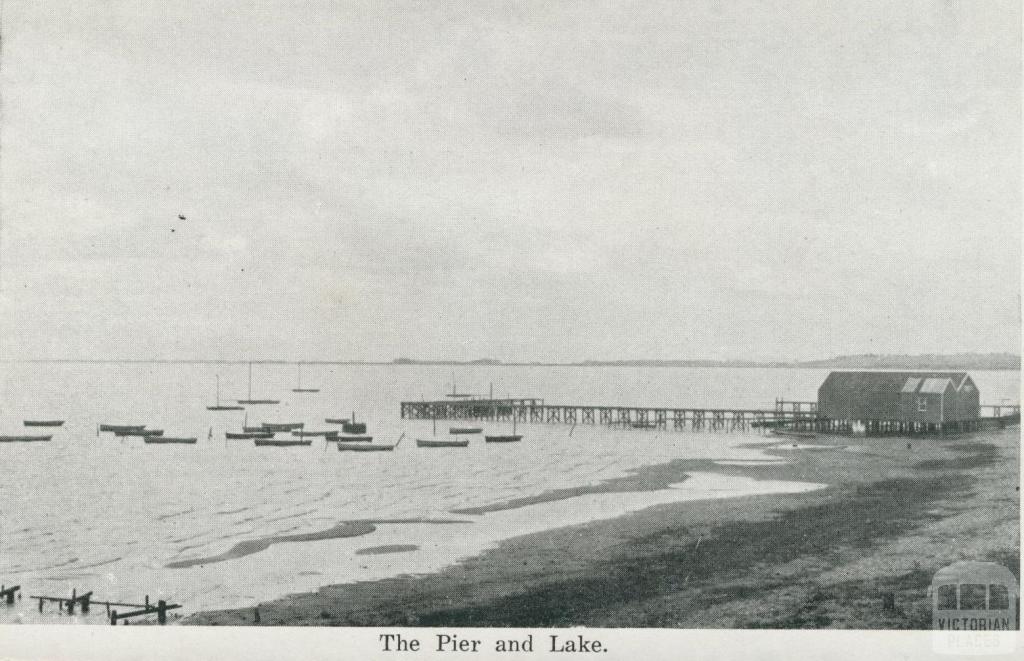 The Pier and Lake, Colac