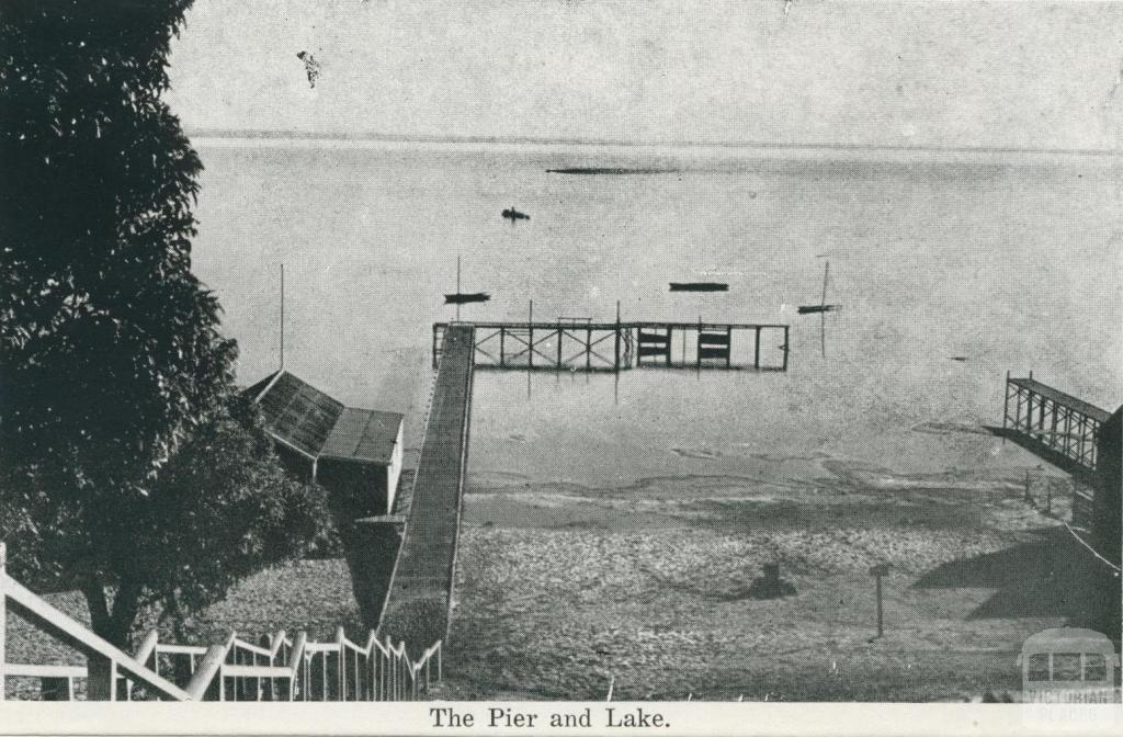 The Pier and Lake, Colac