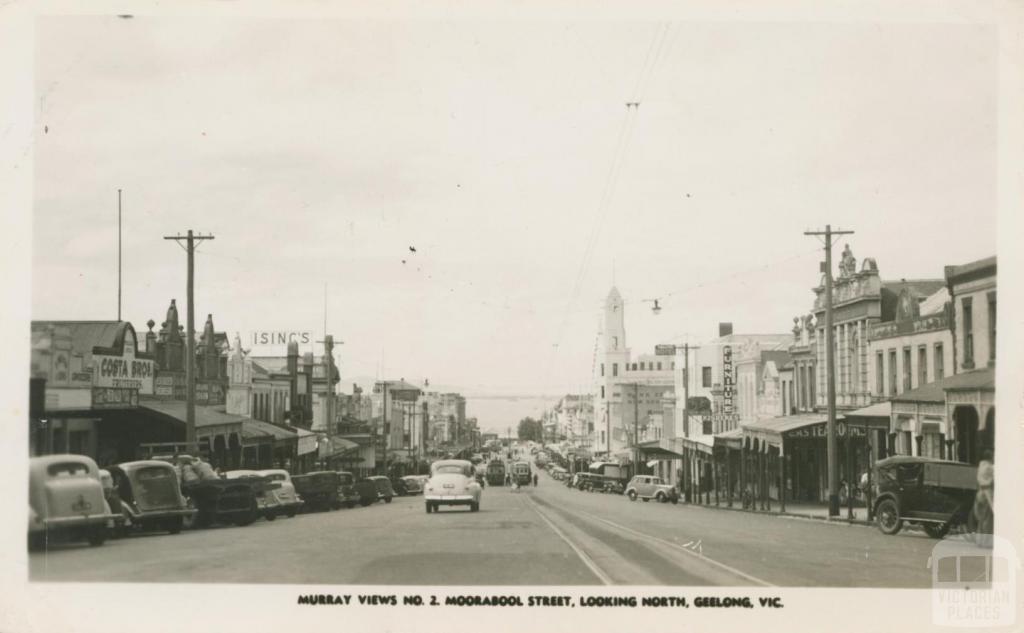 Moorabool Street, Looking North, Geelong