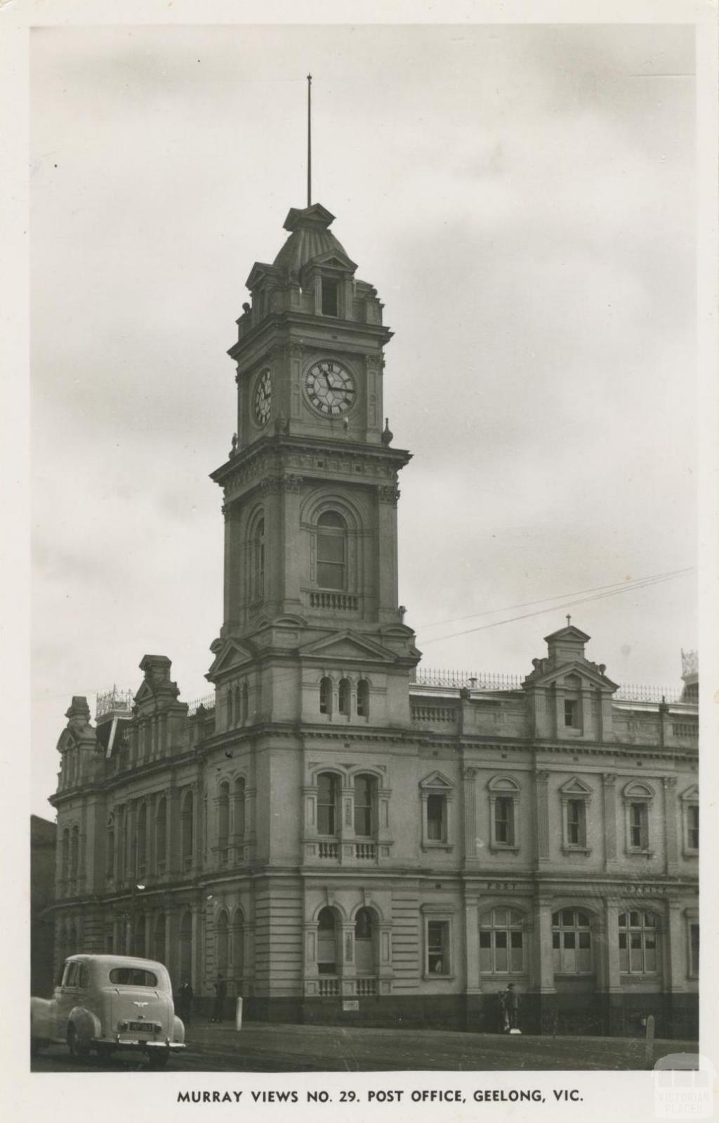 Post Office, Geelong, 1940