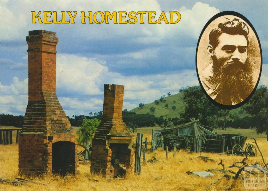 The remains of the Kelly home 'Glenrowan', Greta