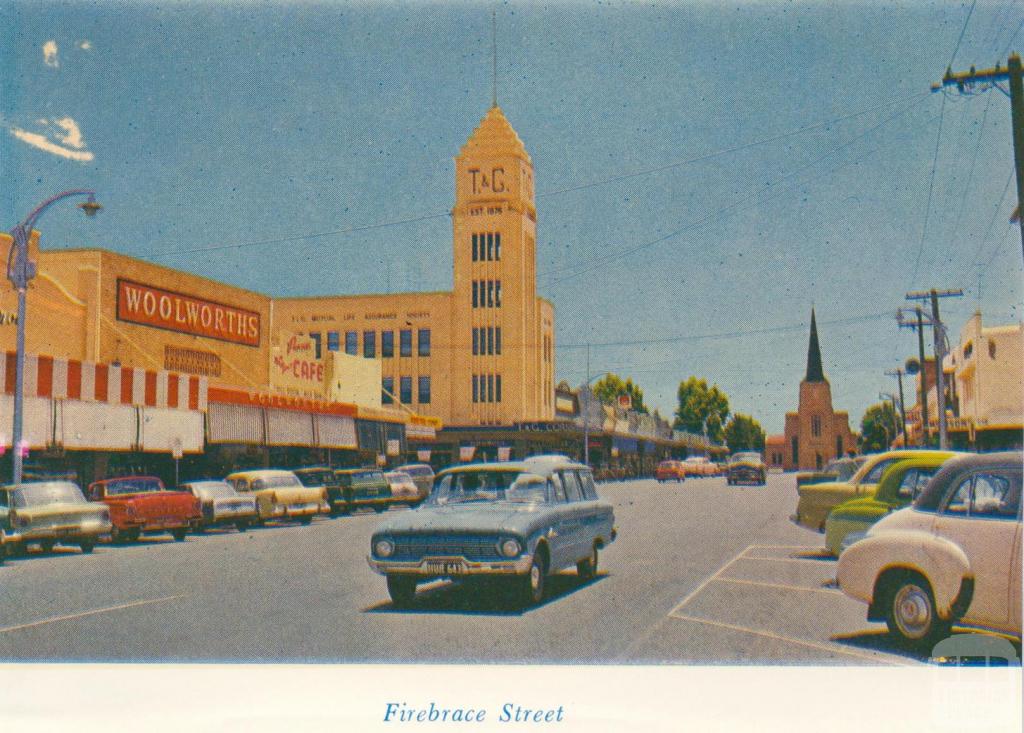 Firebrace Street, Horsham, 1965