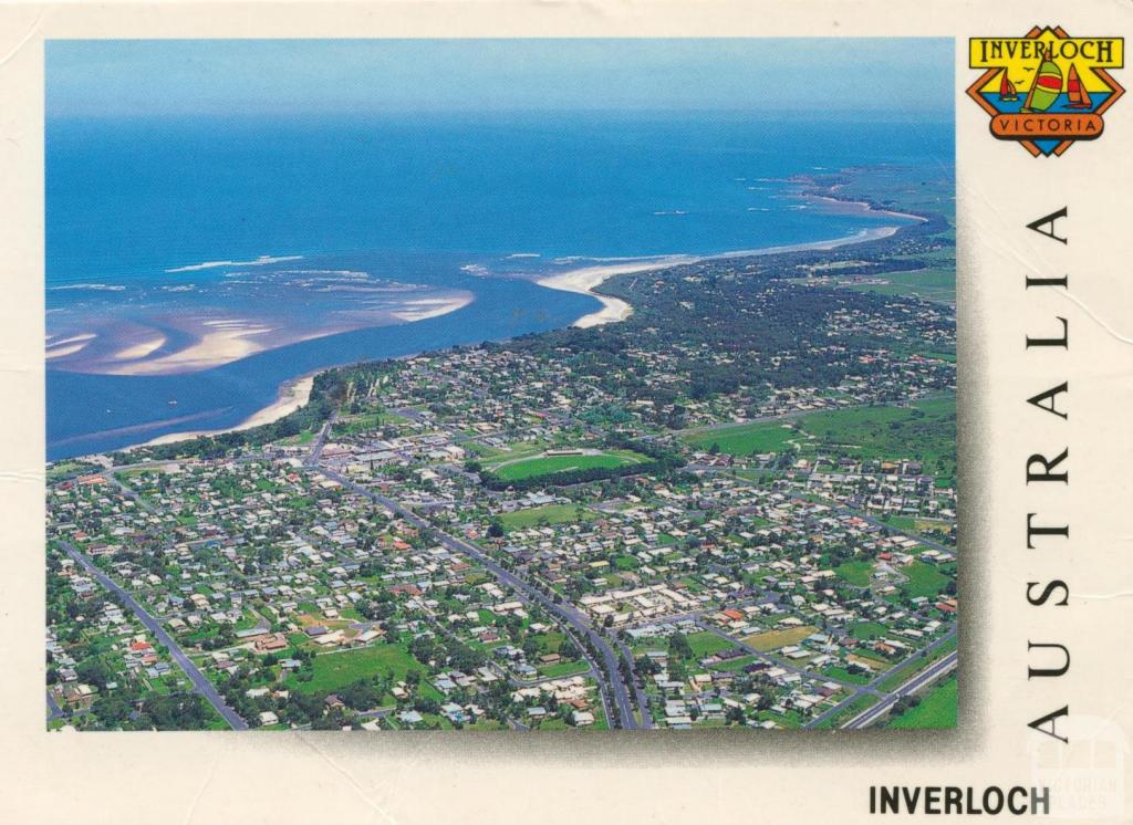 Aerial View of Inverloch looking to Eagles Nest and Andersons Inlet, 2000