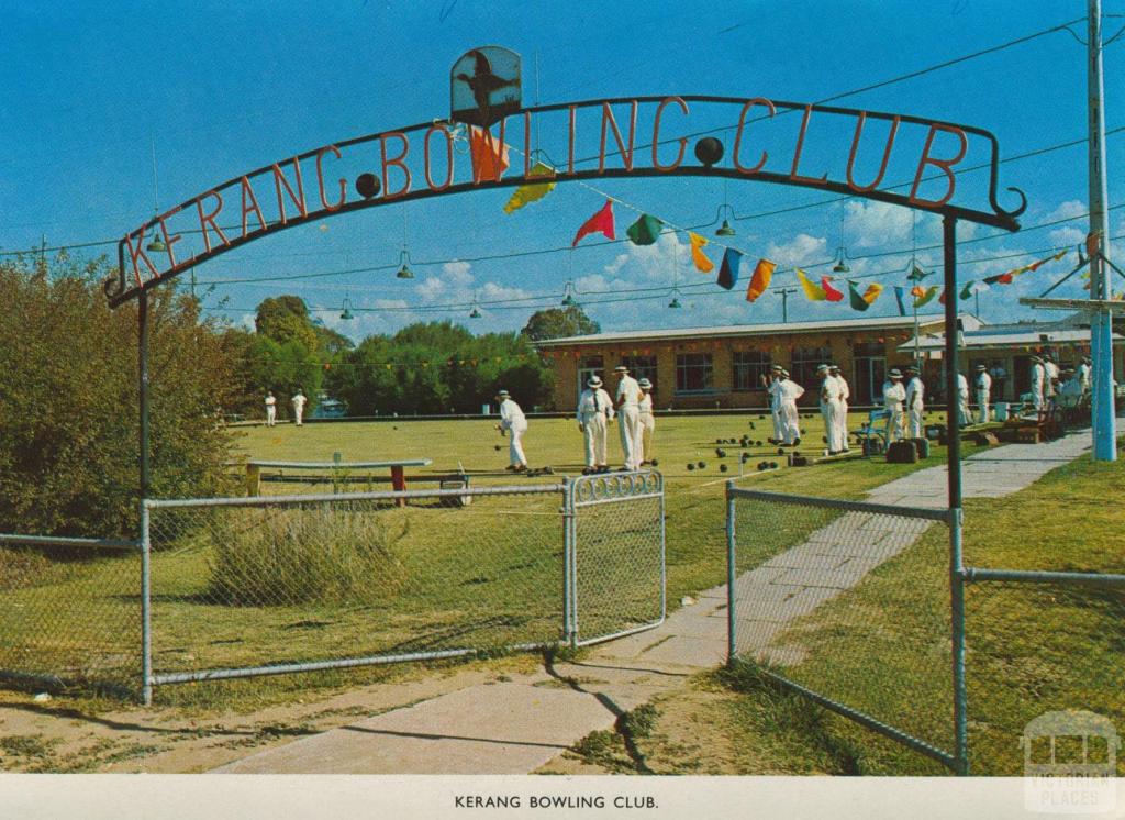 Kerang Bowling Club, 1975