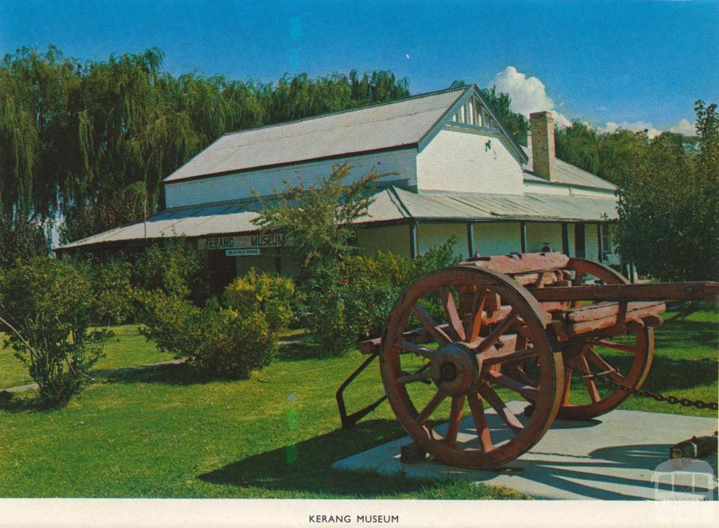 Kerang Museum, 1975