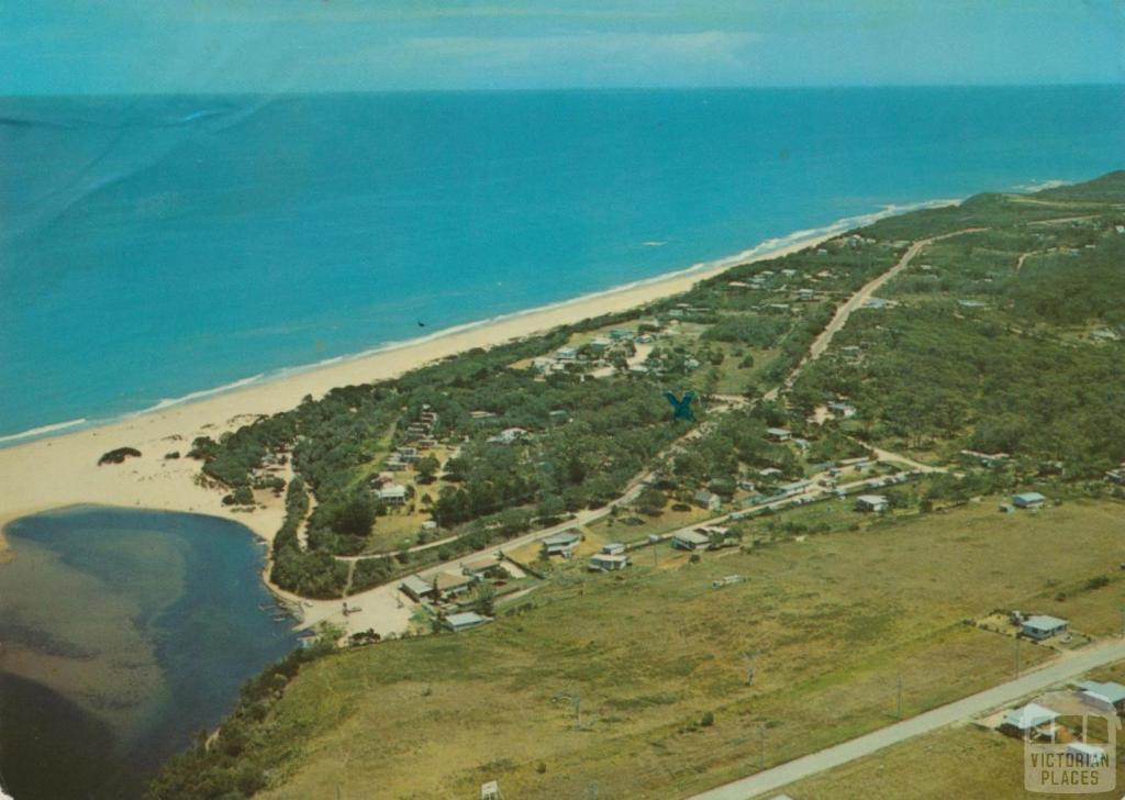 Aerial View Lake Tyers, 1974