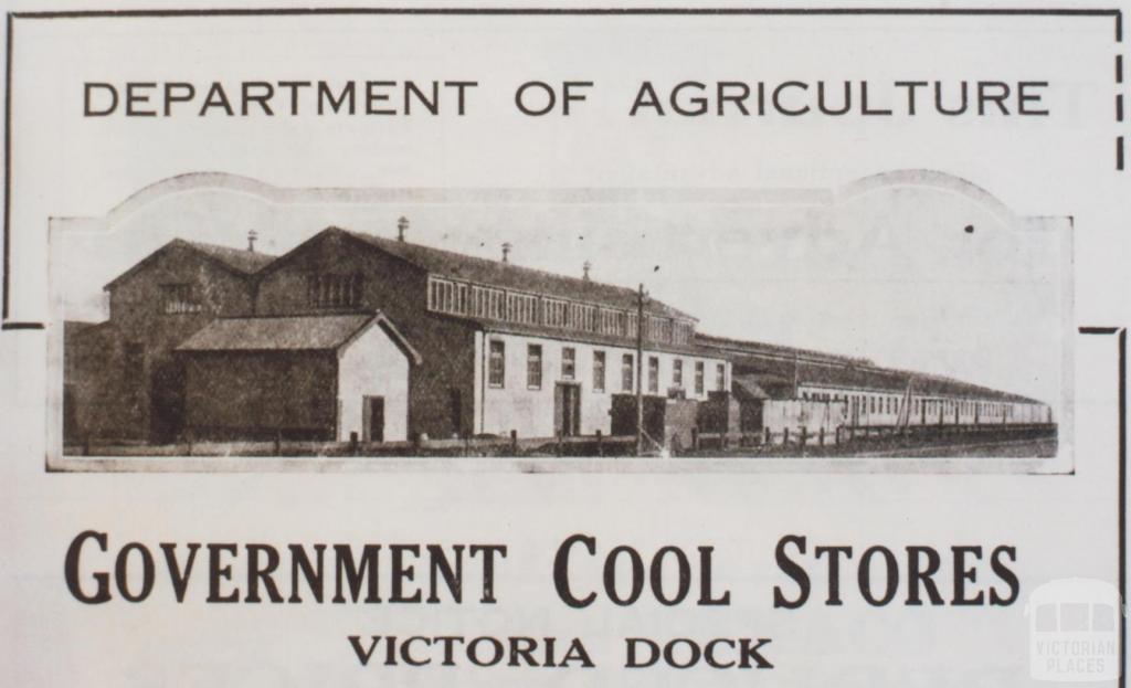 Government Cool Stores, Port of Melbourne, 1932