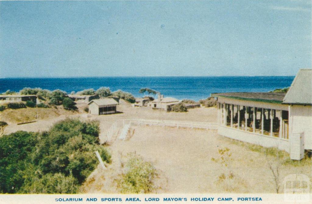 Solaruim and Sports Area, Lord Mayor's Holiday Camp, Portsea