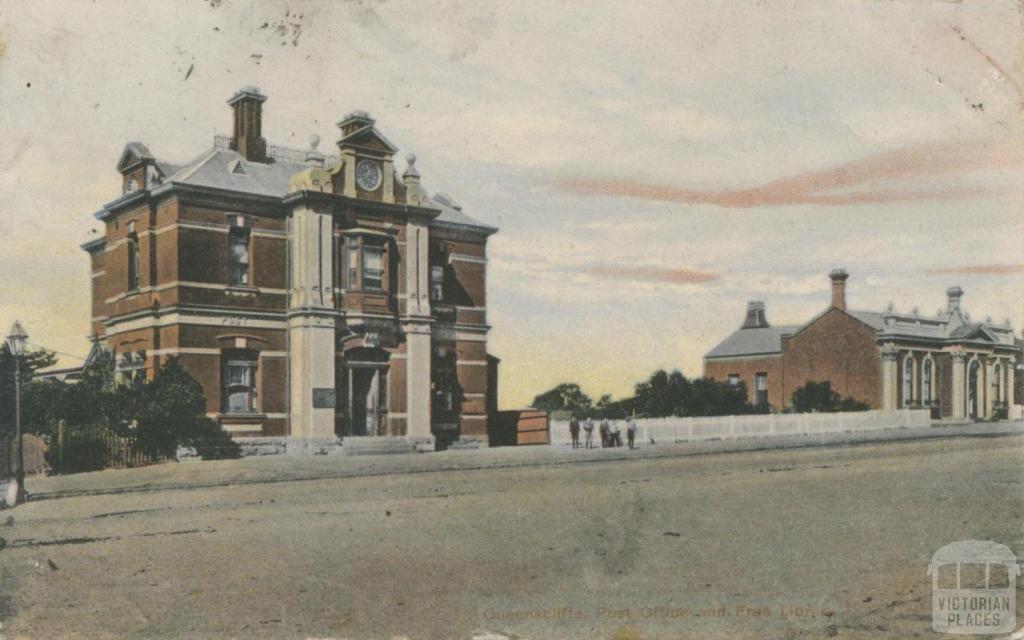 Queenscliffe Post Office and Free Library, 1905