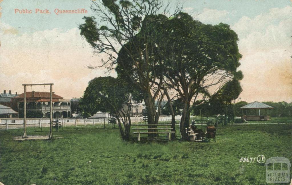 Public Park, Queenscliffe, 1907