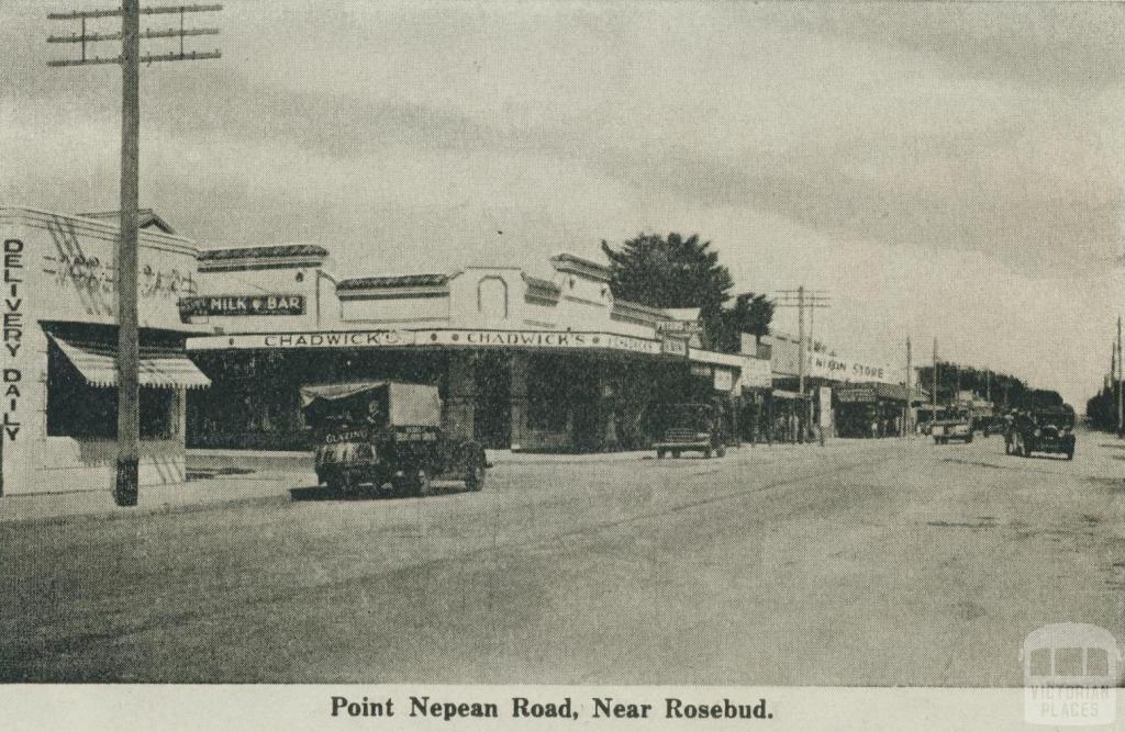 Point Nepean Road, near Rosebud, 1942