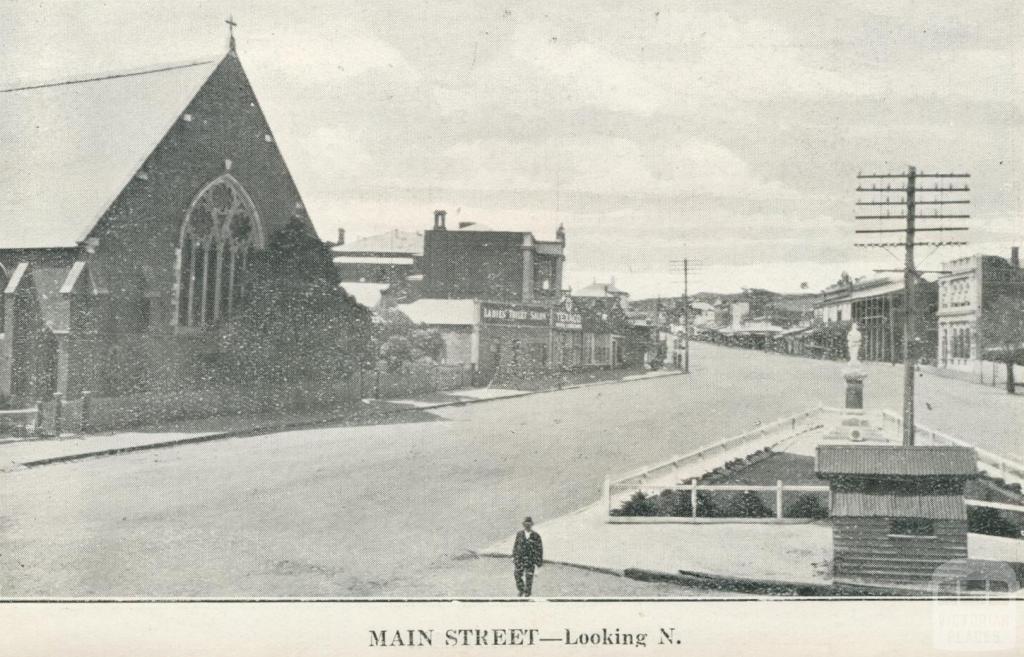 Main Street - Looking North, Stawell, c1925