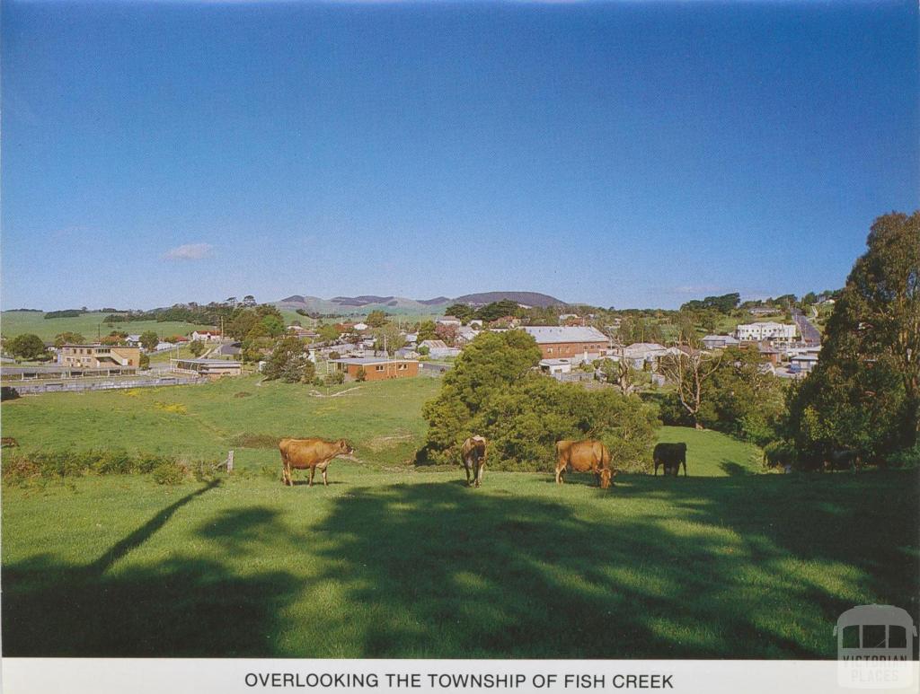 Overlooking the Township of Fish Creek