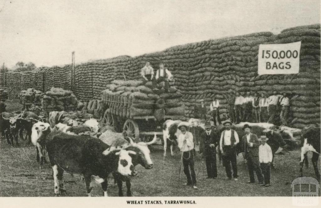 Wheat Stacks, Yarrawonga