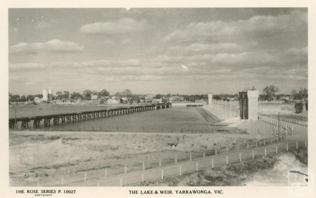 The Lake and Weir, Yarrawonga