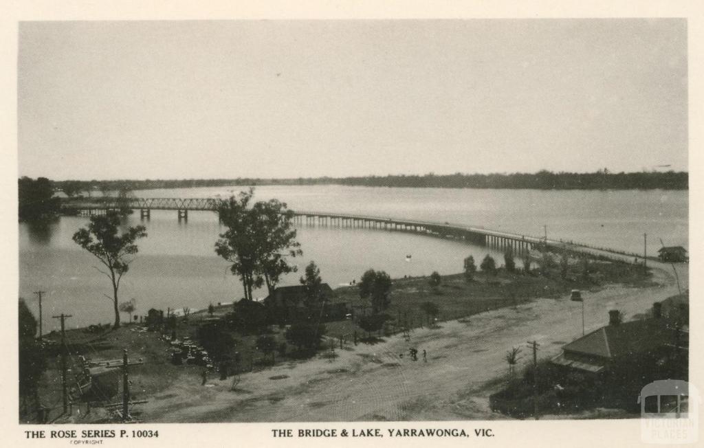 The Bridge and Lake, Yarrawonga