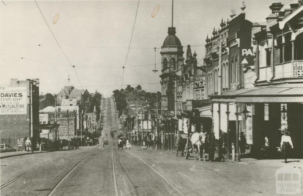 Burke Road, Camberwell, c1923