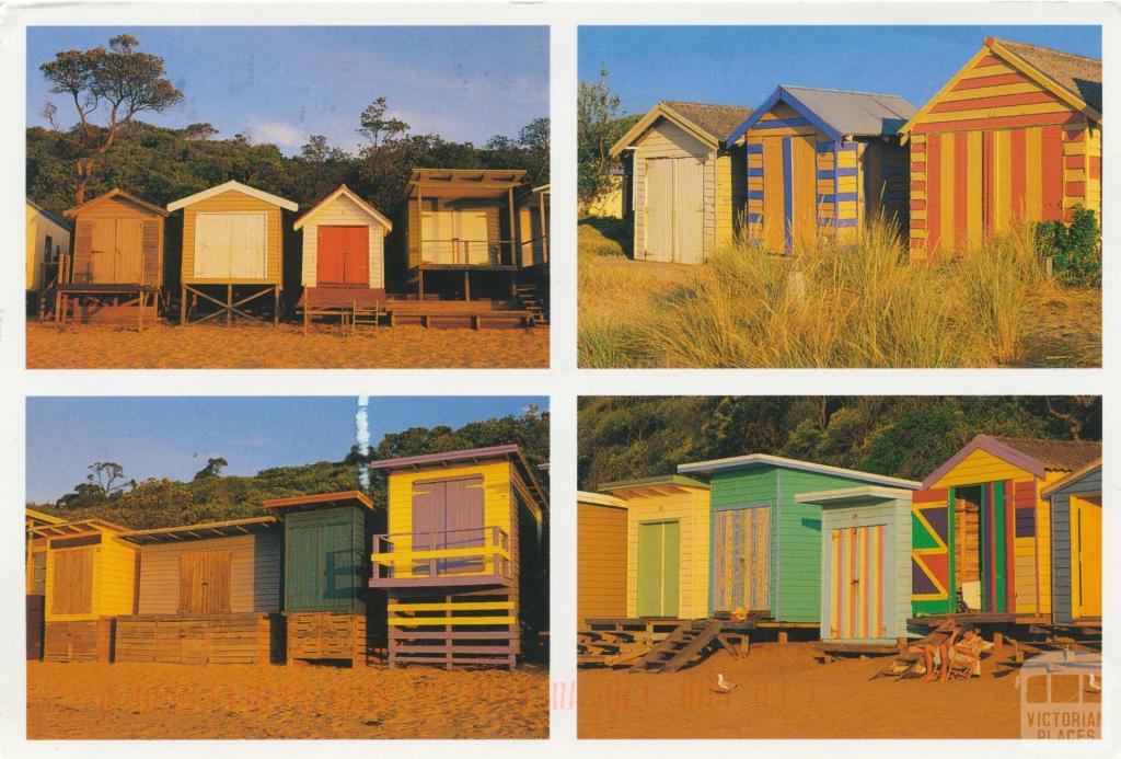 Beach Huts, Port Phillip Bay Beaches, 2001