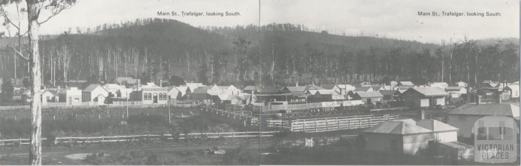 Main Street looking South, Trafalgar, 1910