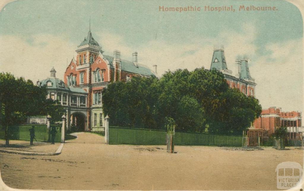 Homepathic Hospital, Melbourne