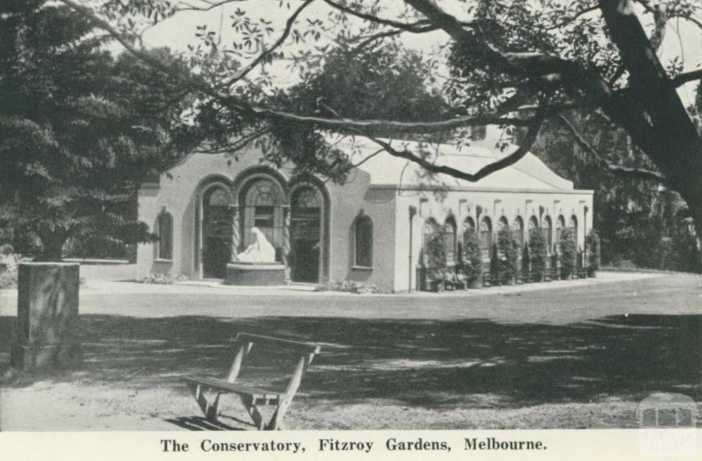 The Conservatory, Fitzroy Gardens, Melbourne, 1942