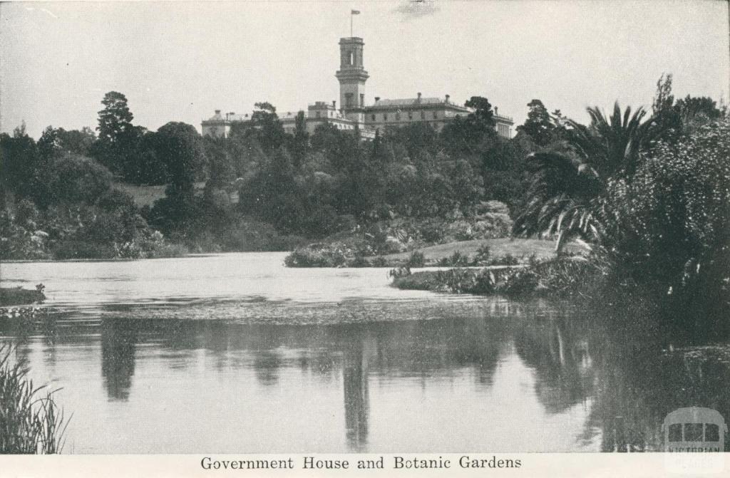 Government House and Botanic Gardens, Melbourne