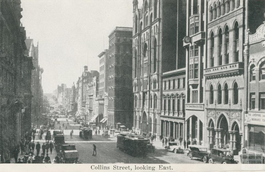 Collins Street, looking East, Melbourne