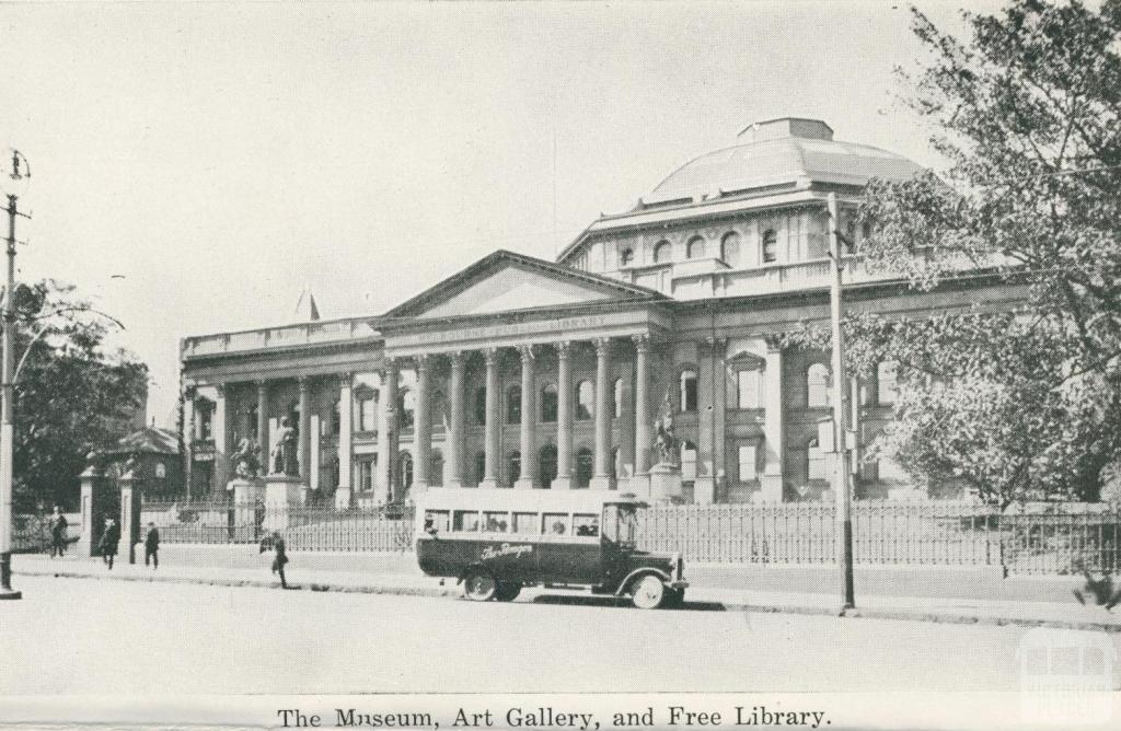 The Museum, Art Gallery and Free Library, Melbourne