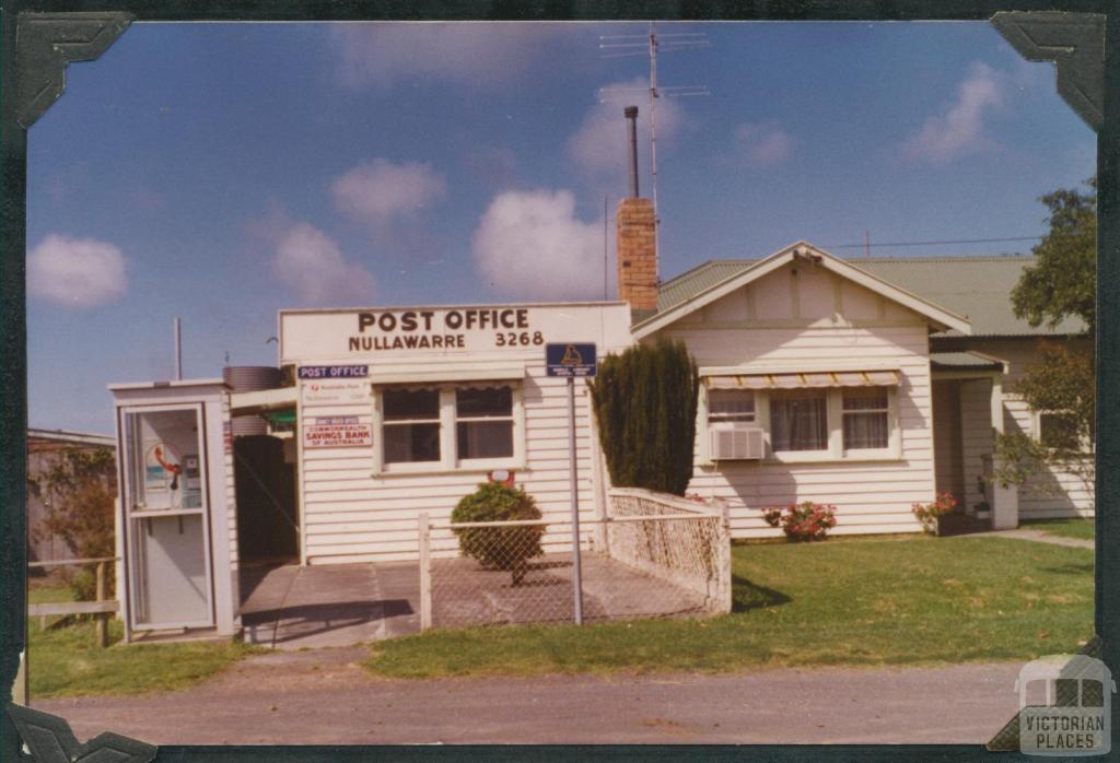 Nullawarre Post Office, 1981