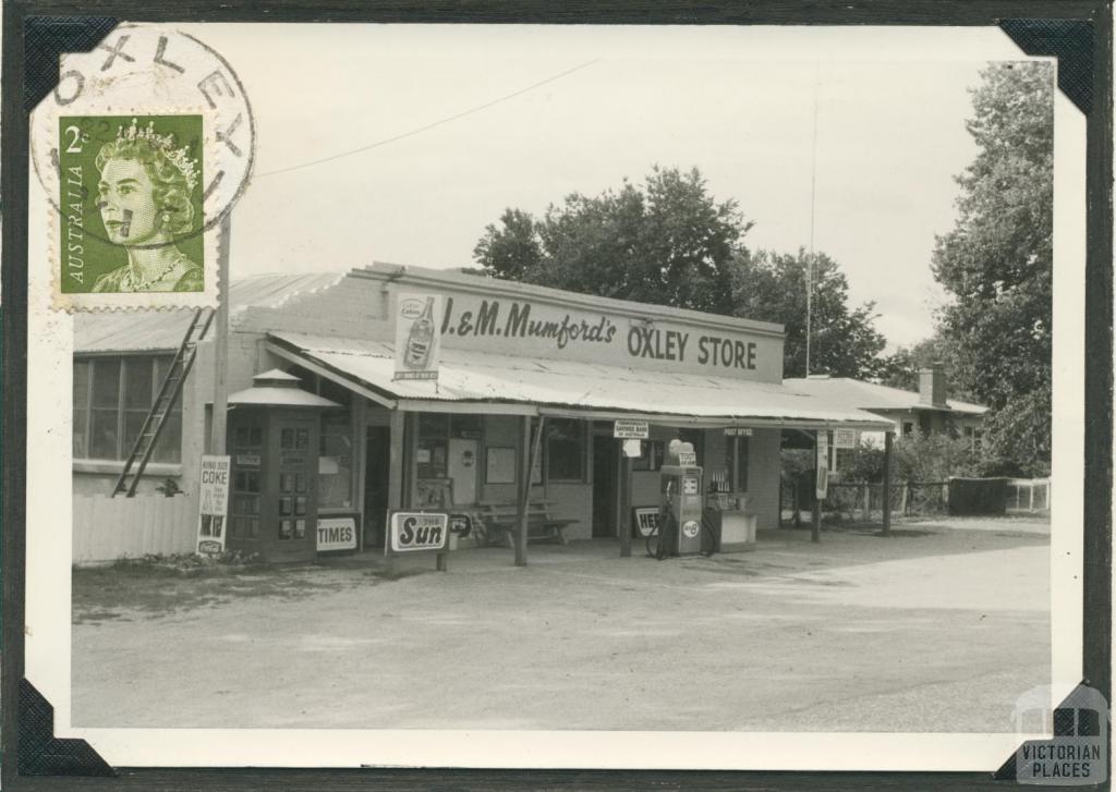 Oxley Store and Post Office, 1969