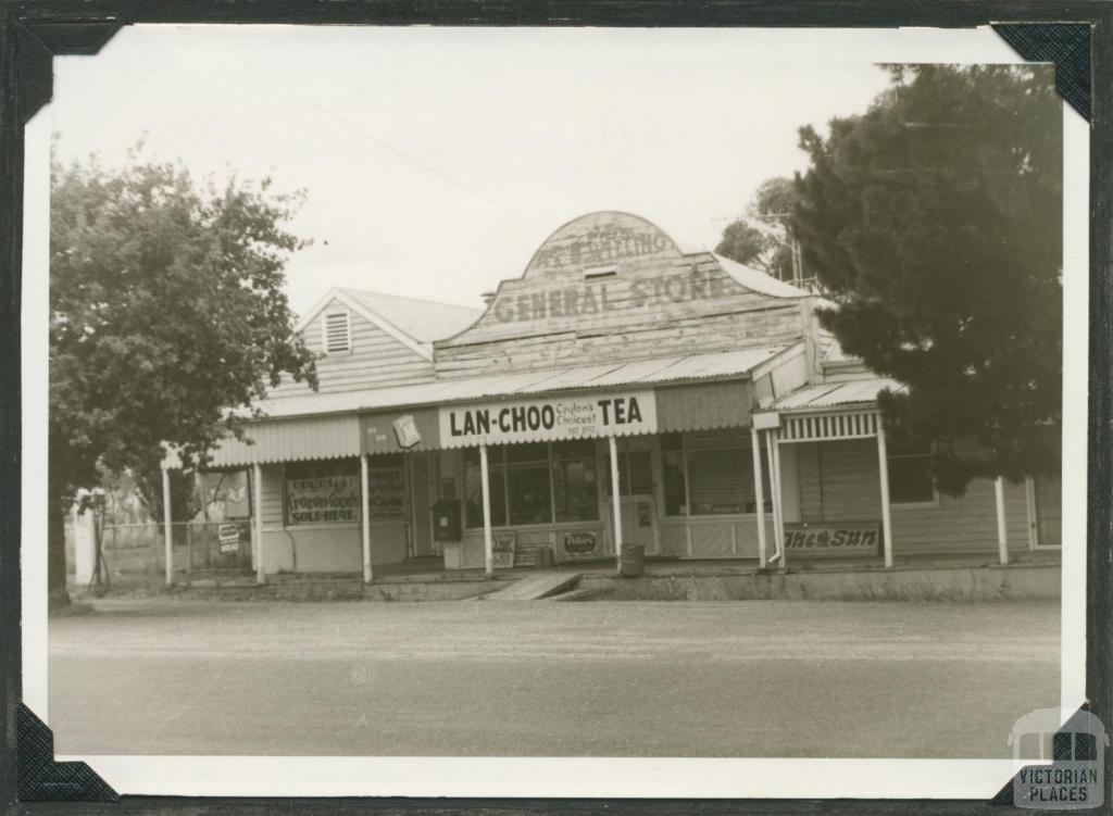 Post Office, relocated to the General Store Redesdale, 1972