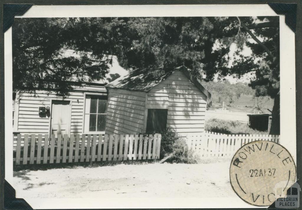 Old Post Office, closed in 1965, Rowville, 1968