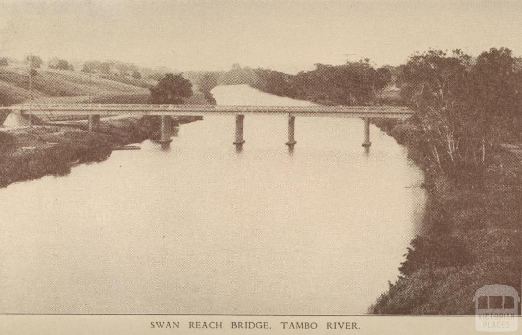 Swan Reach Bridge, Tambo River